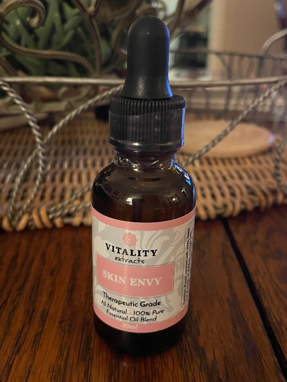 NEW Vitality Extracts Skin Envy 30mL Pure Essential Oil Blend